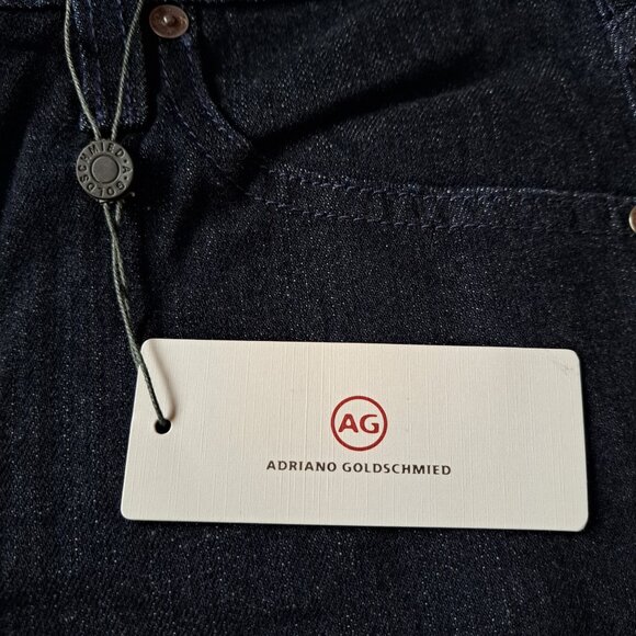 NEW AG Men's Matchbox Slim Straight Black Jeans Size 30 - Picture 6 of 16